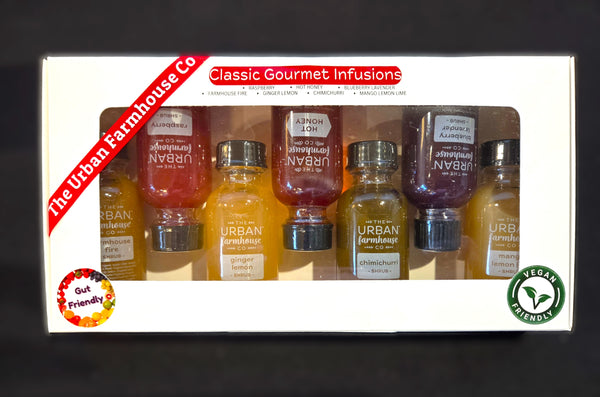 Shot Variety Samplers – 1 oz Organic ACV Infusions for Gut Health & Flavor