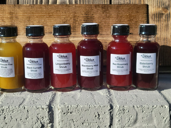 Shot Variety Samplers – 1 oz Organic ACV Infusions for Gut Health & Flavor