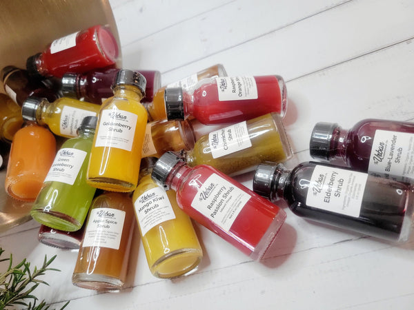 Shot Variety Samplers – 1 oz Organic ACV Infusions for Gut Health & Flavor