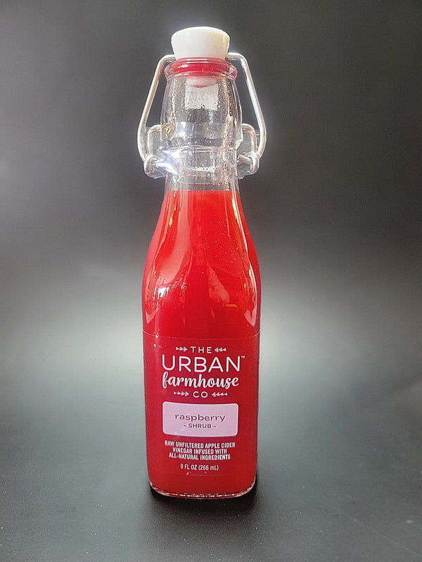 RAZZY Collection – Organic Raspberry Shrubs with Fresh Herbs & Fruit